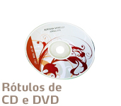 R�tulo de cd e dvd