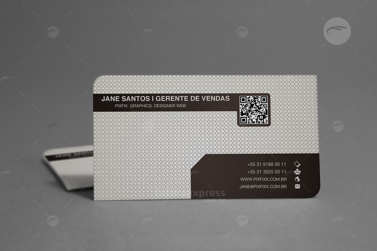 Cartão 2 Cantos Arredondados Cod: 43