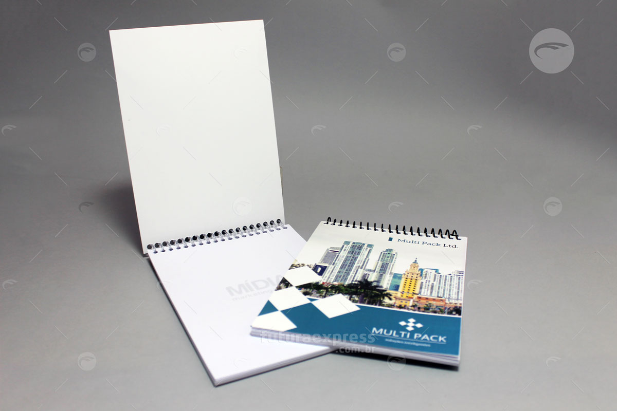 Bloco com Espiral | Papelaria - Configure | Futura Express