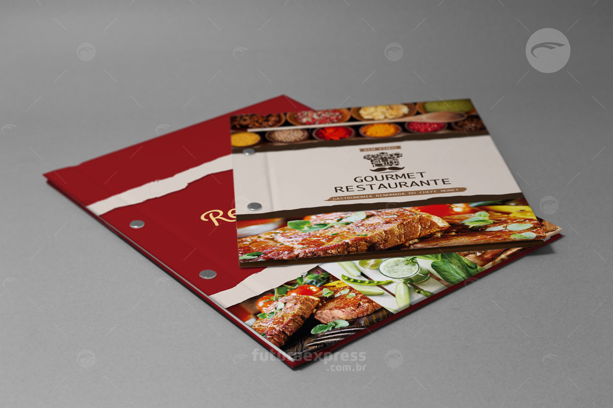 Cardápio Capa Dura | - Configure | Futura Express